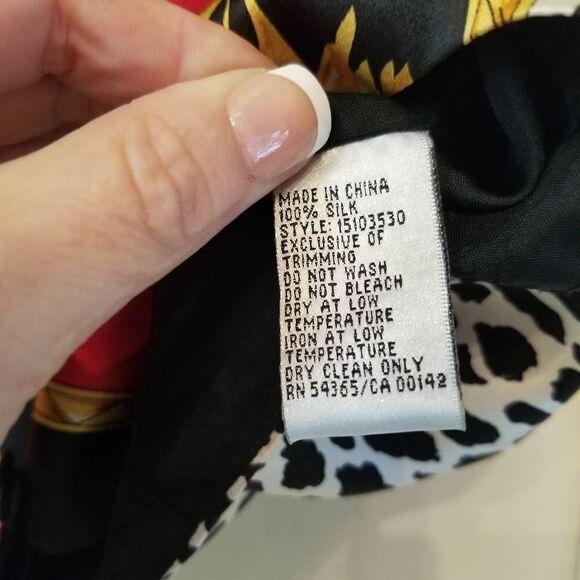 Peter Nygard Silk Vest / Sleeveless Blouse 6 - Picture 8 of 8